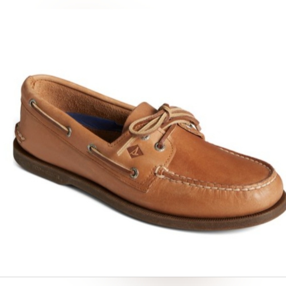 Sperry Top-Sider Men's Sahara Boat Shoe, Size 7M - Brown